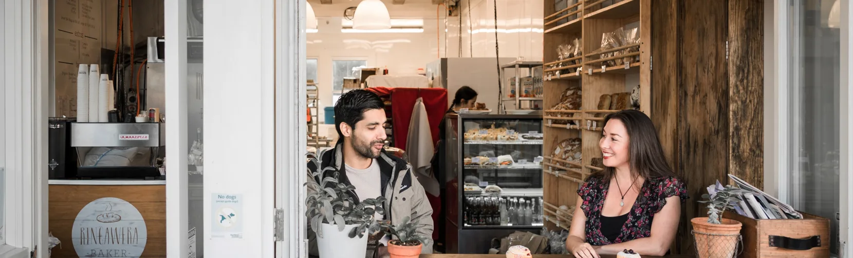 People at The Matakana Deli Auckland