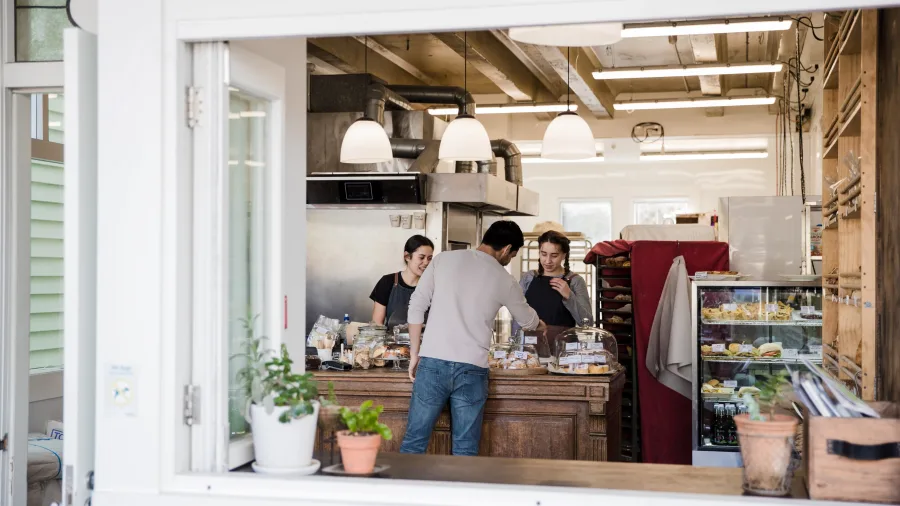 Customer at Matakana Deli Auckland