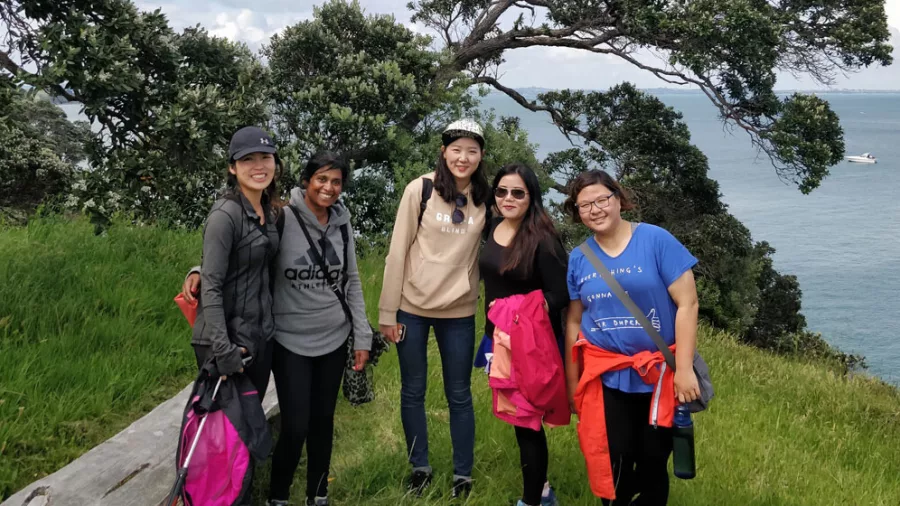 Expansive headland coastline featured on a private personalised walk, offering panoramic ocean views