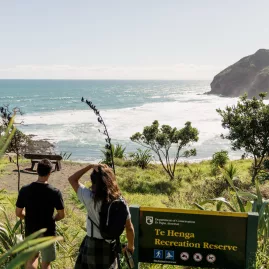 Te Henga Walkway Auckland west coast