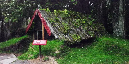 Te Wairoa Buried Village in Rotorua, New Zealand
