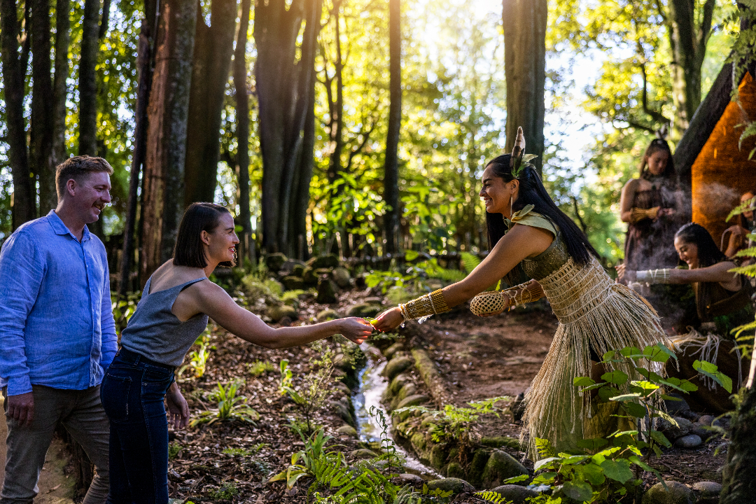 Cultural experience at Te Pā Tū, Rotorua: Credit Miles Holden
