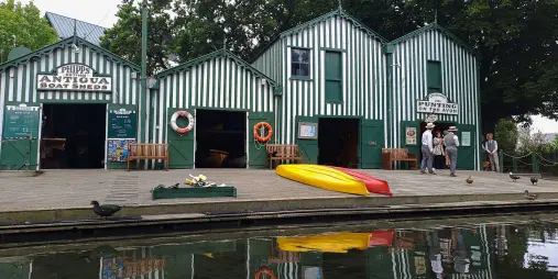 Antigua Boat Sheds on the Avon River in Christchurch