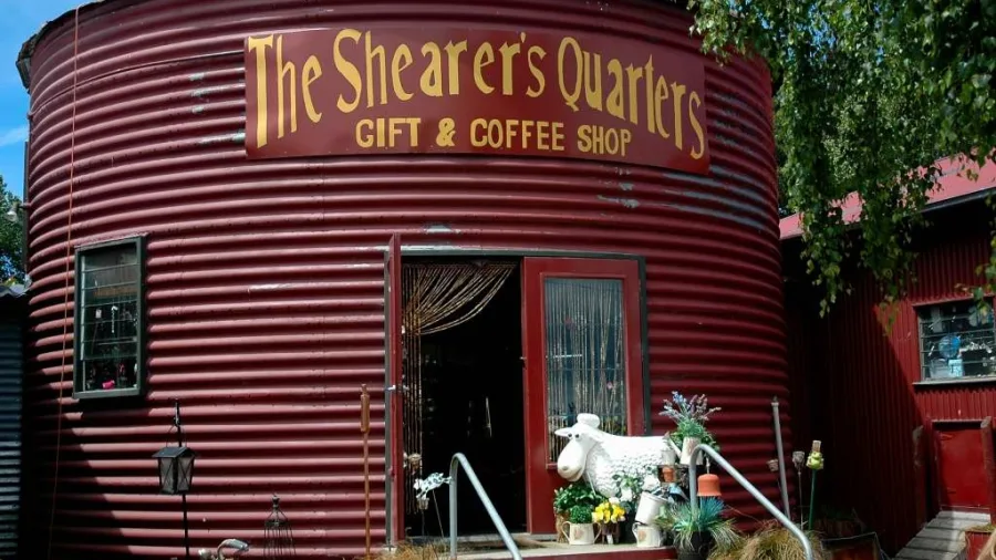 The Shearer’s Quarters gift and coffee shop in Timaru