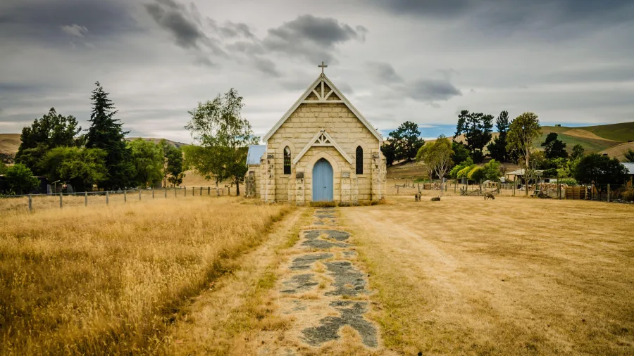 St Monica’s Catholic Church in Cave near Timaru