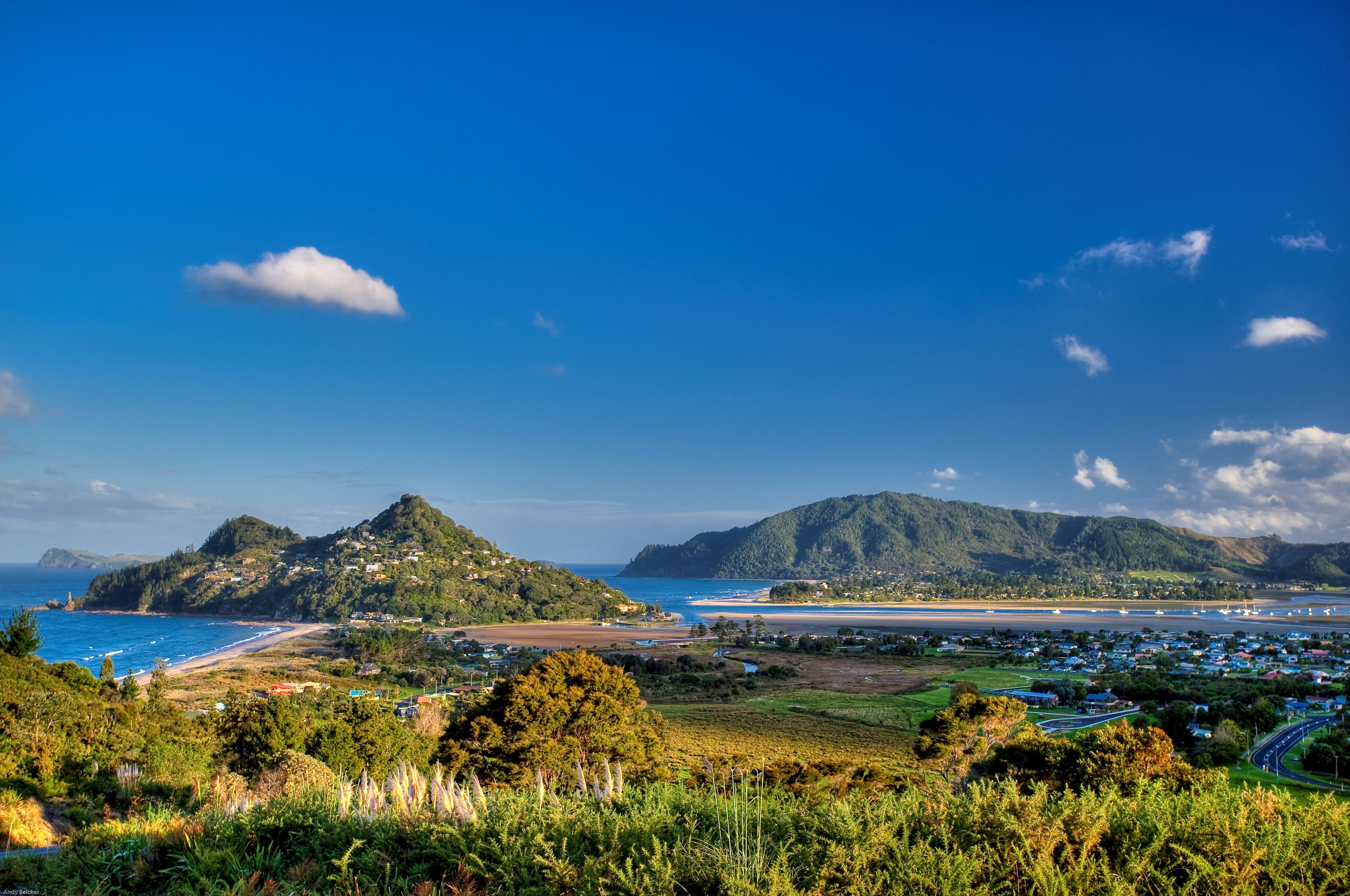 Overlooking Tairua to Mount Paku, with Pauanui on the far shore: Credit The Coromandel | www.thecoromandel.com