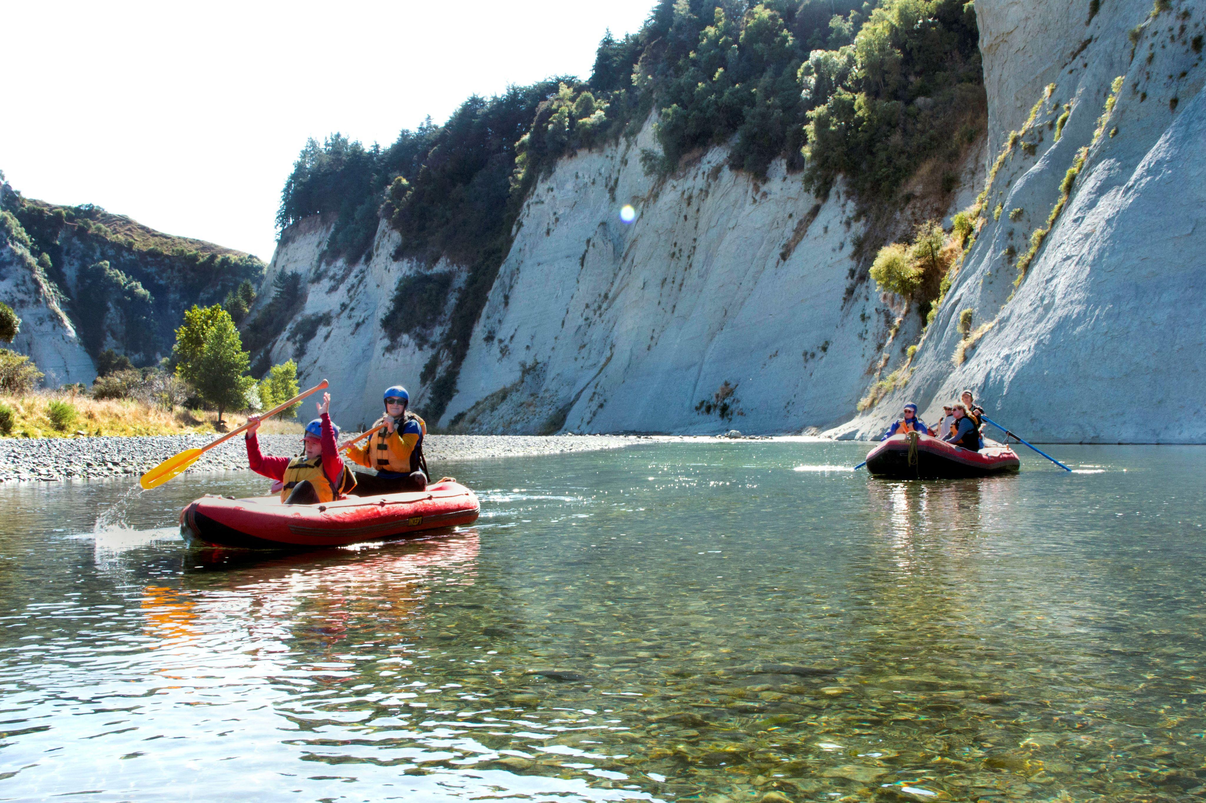 Mokai Canyon on a Rangitikei River Rafting trip