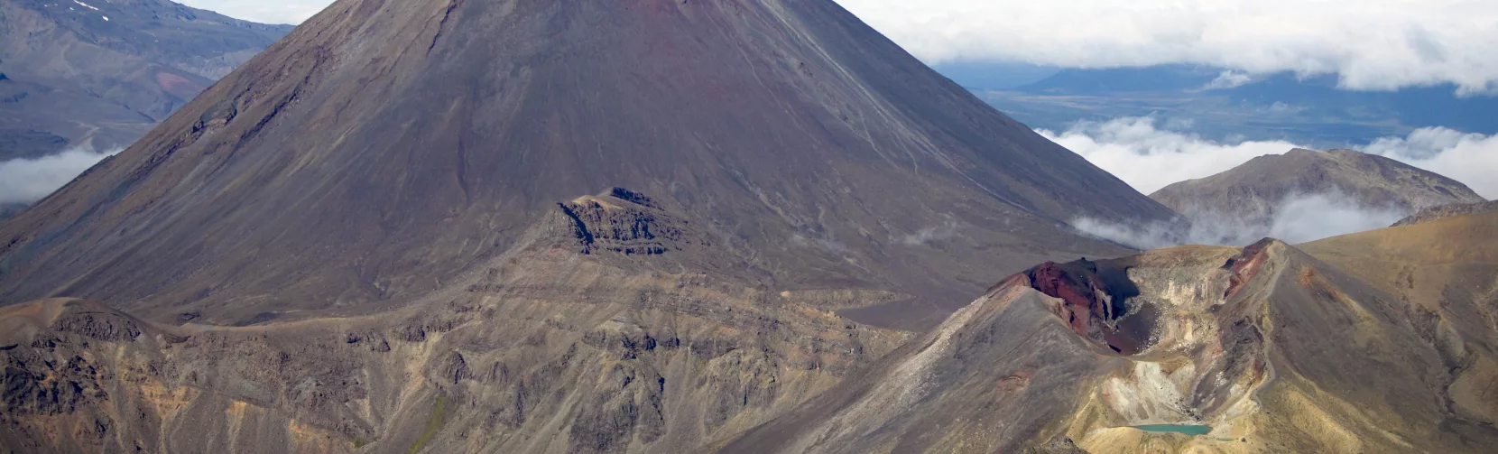 Mount Ngāuruhoe known as Mount Doom in Lord of the Rings