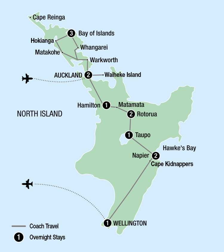 13 Day Best of the Nth Island