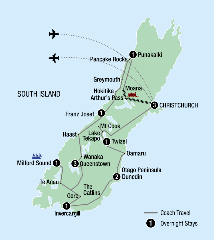 14 Day Signature Best of the South Island
