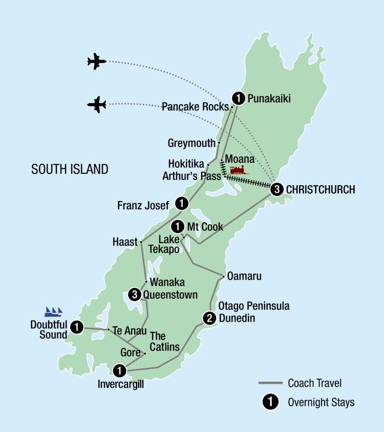 14 Day Ultimate Best of the South Island