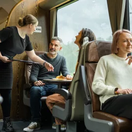 Northern Explorer, Scenic Cafe, Train Tour, North Island