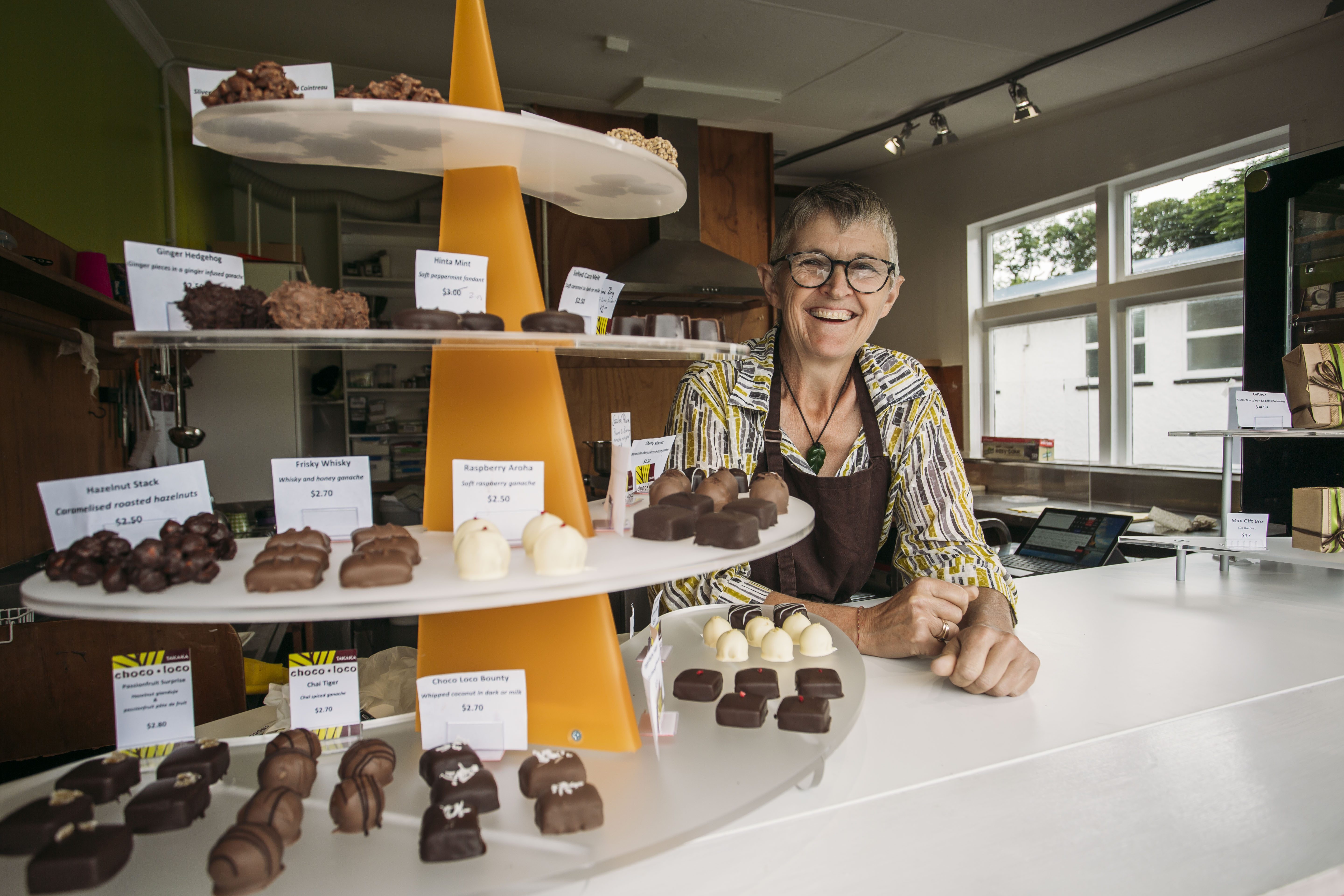 Choco-Loco Artisan Chocolates at Takaka, Golden Bay: Credit nelsontasman.nz