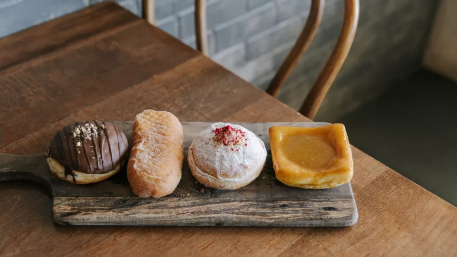 Desserts at The Smoking Barrel in Motueka, Nelson Tasman