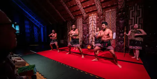 Haka cultural experience Waitangi Treaty Grounds Bay of Islands Northland