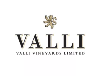 Valli Vineyards logo displayed at Kinross cellar door