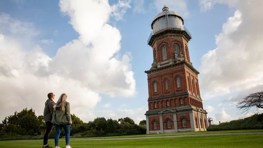 Historic Invercargill Water Tower in Southland New Zealand