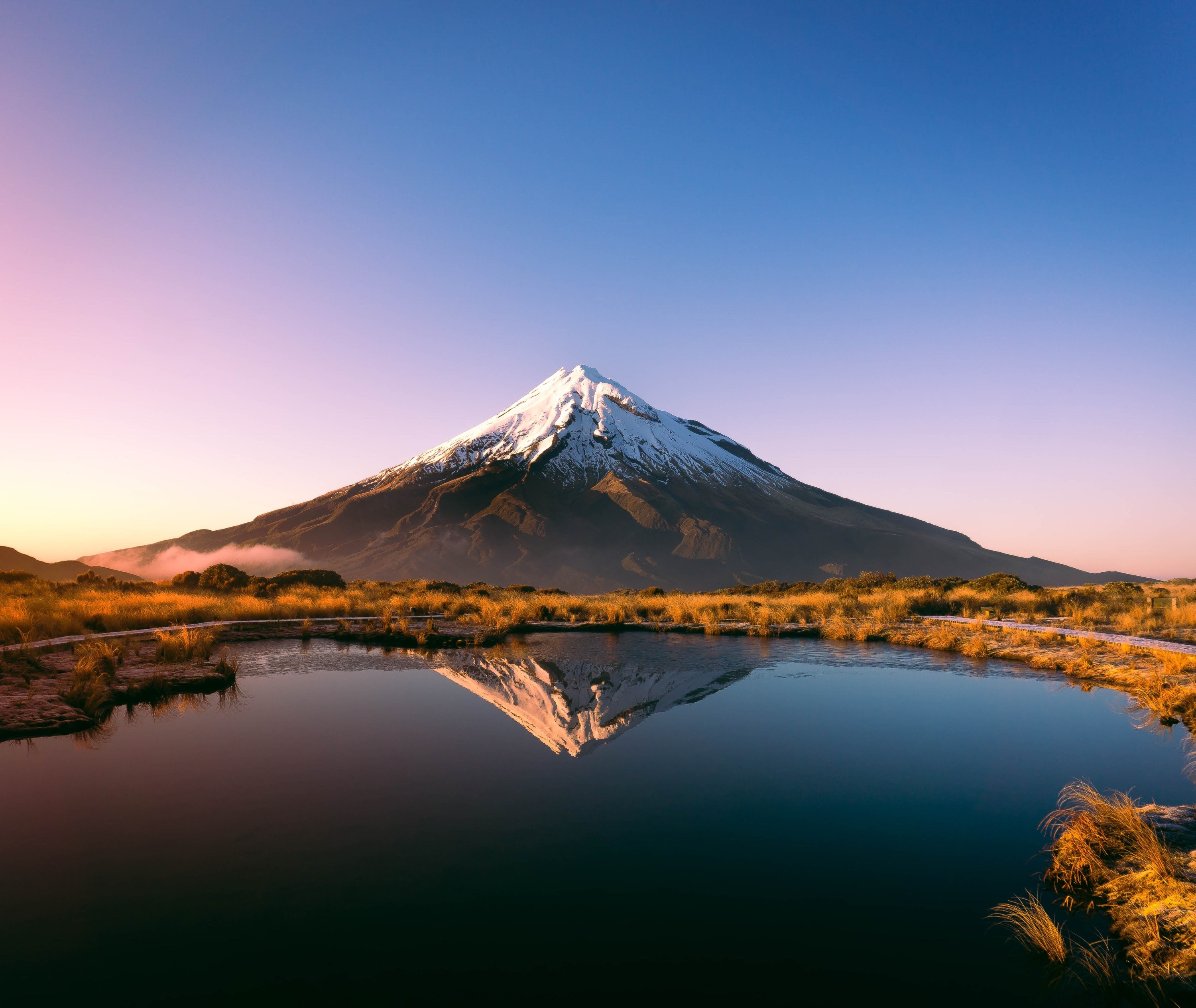 Pouaki Tarns at Mount Taranaki