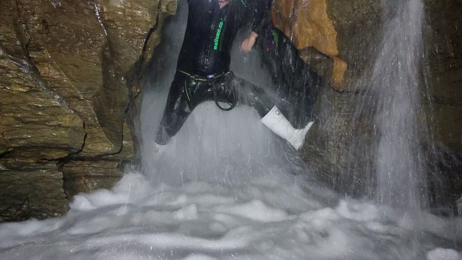 Lost World Epic caving waterfall experience in Waitomo
