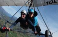 Coronet Peak Summer Hang Gliding Flight